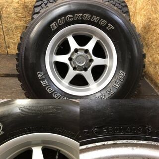 MAXXIS MUDDER BUCKSHOT LT285/75R16 8PR】スパイク【YSM KY-7 16
