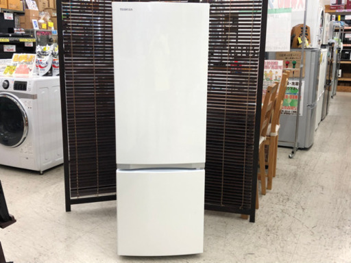 【愛品館江戸川店】「保証有り」TOSHIBA東芝　170L　2ドア冷凍冷蔵庫「GR-P17BS」（2019年製）お問い合わせID:143-013303-007　配送近隣1,100円～