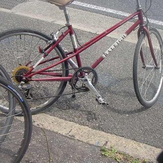 オートフィックス店頭にて ラレー7段 注文 