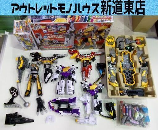◇ヒーロー玩具 キョウリュウジャー ヒーロー戦隊 おもちゃ 獣電池 セット スーパー戦隊 バンダイ BANDAI ロボット ジャンク 獣電戦隊キョウリュウジャー 子供 キッズ 札幌市東区 新道東店