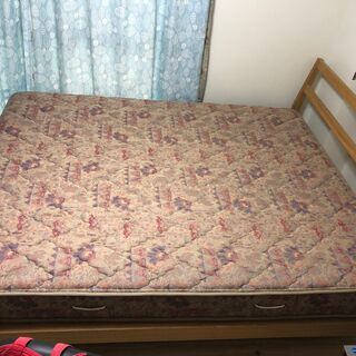 【ネット決済】中古ダブルベッド bed