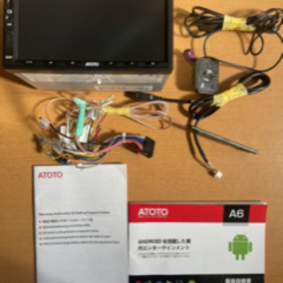 atoto カナービ　取り付け可能です