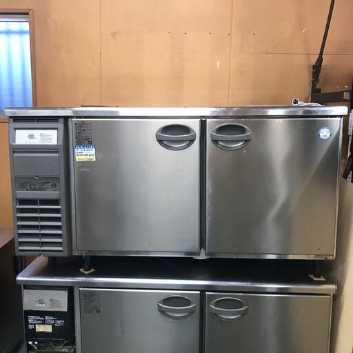 【フクシマ】 コールドテーブル 台下冷蔵庫 YRC-150RＭ2-F 業務用2ドア