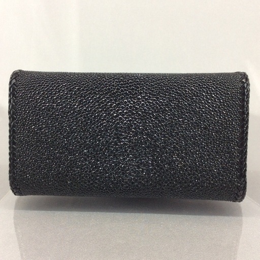 ハンドメイド エイ革 3つ折チェーンウォレット ロングウォレット 長