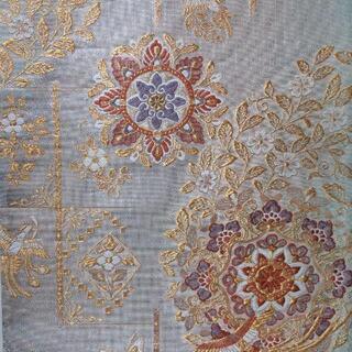 (く)訪問着、袋帯セットん