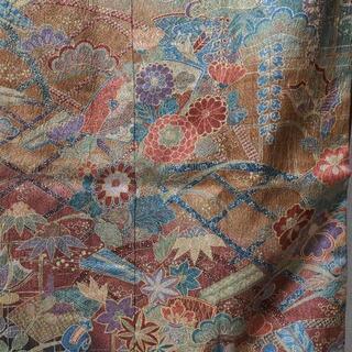 (こ)訪問着、長襦袢、袋帯セット