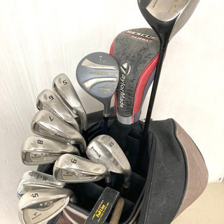 値下げ！◆TOURSTAGE ツアーステージ 等◆ゴルフクラブ 全13本セット＋純正キャディバッグ付き