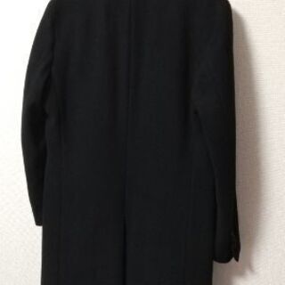 黒 チェスターコート ナノ・ユニバース nano・universe ブラック