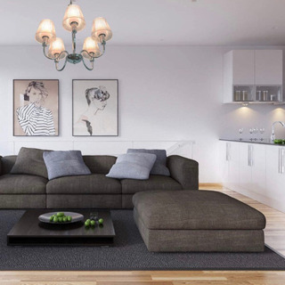 美品BEAULIGHT シャンデリア ペンダントライト LED E14口金 5灯 モダン