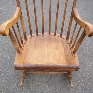 飛騨産業◇ キツツキ / 穂高 ロッキングチェア オーク材◇ 楢