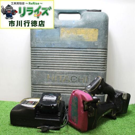 終了　日立工機 現HiKOKI CL14DSL 全ネジカッター 3.0Ah、1.5Ahバッテリー付き【リライズ市川行徳店】【店頭取引限定】【中古】IT4M6TBQP9YS