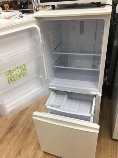 SHARP 2ドア冷蔵庫 2016年製 SJ-D14B-W入荷いたしました‼︎