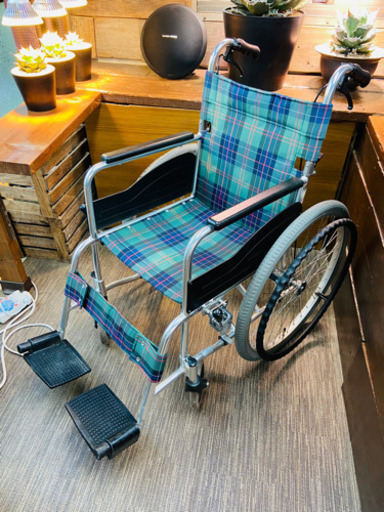 自走式車椅子 中古品 室内使用 ノーパンクタイヤ 松永