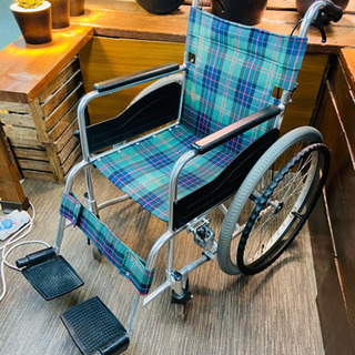 【ネット決済】自走式車椅子 中古品 室内使用 ノーパンクタイヤ 松永