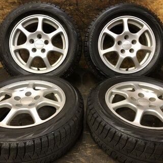 【BS BLIZZAK REVO GZ 205/60R16】スタッドレス【ホンダ Modulo 純正ホイール 16インチ 6J5HPCD114.3+49】ステップワゴン等　(VTJ335) クレジットカード QR決済可能