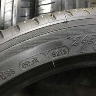 MICHELIN PILOT SPORT 3 245/40ZR18 18インチ 夏タイヤ 4本 バリ溝 BMW/5シリーズツーリング audi/A4アバント等　(MTE103) クレジットカード QR決済可能