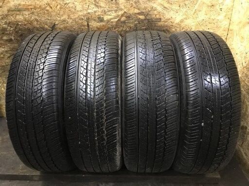 魅力的な 18インチ 225/60R18 ST30 GRANDTREK DUNLOP 夏タイヤ QR決済可能 クレジットカード ハリアー等 (MTD114) エスクード BMW/X3/X4 2017年製 4本 タイヤ、ホイール