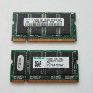 ★HO売却★古いノートPCのメモリ　DDR333　PC2700　...