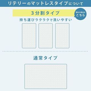【送料無料】【3分割タイプ】 アスリート リバーシブルダブルコアマットレス　セミダブル(SD)