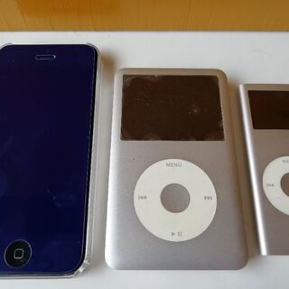 iPhone5? iPod 3台 ジャンク