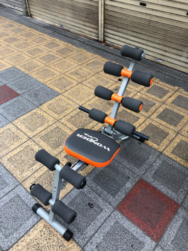 A567【未使用】ワンダーコア 腹筋マシーン トレーニング Amazon | 【公式】ワンダーコア 1台4役 腹筋ローラー ローイング