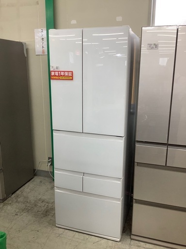 安心の1年保証付！！ TOSHIBA　6ドア冷蔵庫　GR-M460FD  2018年製