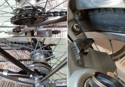 パナソニック リチウムビビ 電動アシスト自転車 24インチ ENS43 BE