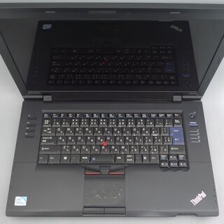 初心者向け ノートパソコン 中古動作良品 15.6型 Lenovo SL510 Celeron