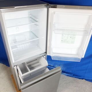 🌻Y-0625-012🌻✨2019年式🌻🔰AQUA🌻126L☆2ドア冷凍冷蔵庫☆右開き☆「フラット＆スクエアデザイン」!!【AQR-13H】