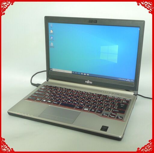 日本製 即使用可能 ノートパソコン 中古動作良品 13.3型 富士通 E734/K 第4世代Core i5 8GB DVDRW 無線 Bluetooth Windows10 Office
