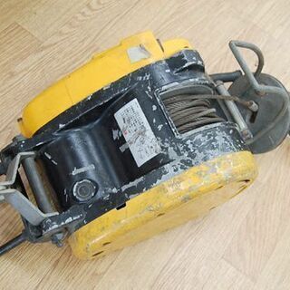 RYOBI 電動ウィンチ WIM-125 最大吊揚荷重 130kg AC100V 50/60Hz 電動 通電確認済み リョービ  札幌市 清田区 平岡 RYOBI 電動ウィンチ WIM-125 最大吊揚荷重 130kg AC100V 50/60Hz 電動