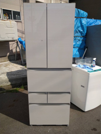 美品　TOSHIBA 東芝ノンフロン冷凍冷蔵庫 2015年製 458L 中古品 GR-J460FV