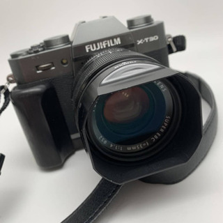 Fujifilm X-T30チャコールシルバー+XF35mmF1.4R