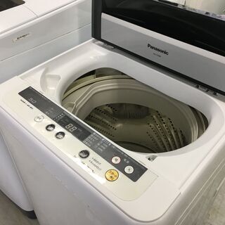 パナソニック5.0K洗濯機　2014年製　分解クリーニング済み！　
