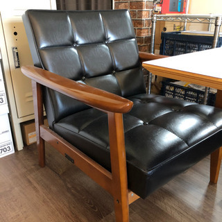 カリモク60 Kチェア 1シーター ブラック