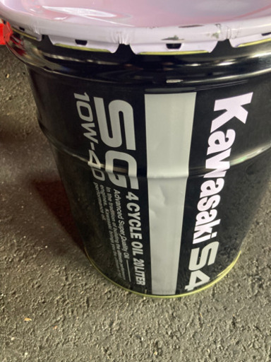 カワサキ S4 SG 10W-40 20L 1缶 4サイクルジェットオイル R4 SJ-10W-40