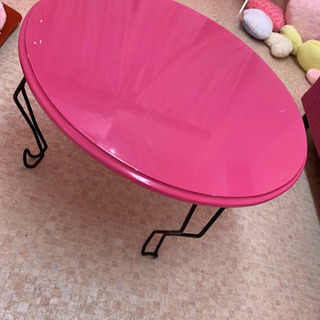 【取引中】ローテーブル ピンク