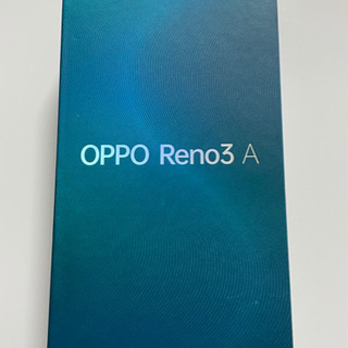 【ネット決済・配送可】OPPO Reno3 A ホワイト本体　美品