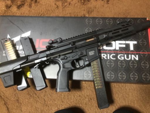 【値下げ】ics cxp-mars pdw9エアガン美品