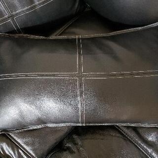 ほぼ未使用美品！ニトリ L字ソファー 本革 