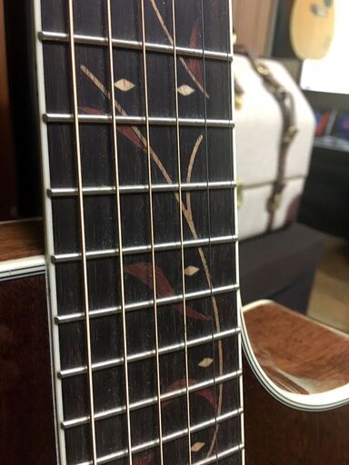 7/3値下げ ほぼ新品！ 綺麗なインレイ 12弦 ギター エレアコ VOXアンプ