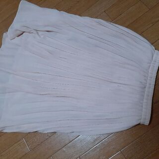 【ネット決済】ユニクロ　プリーツ　スカート　ピンク