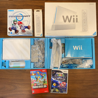 【ネット決済】Wii本体　リモコン　スーパーマリオ　ソフト　まとめ売り