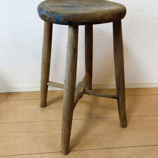 【ネット決済】古道具　丸椅子　古物家具