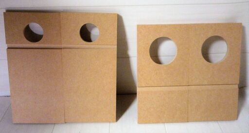 ☆音工房Z Z601-V2 MDFキット & CHN50 フルレンジスピーカーユニット