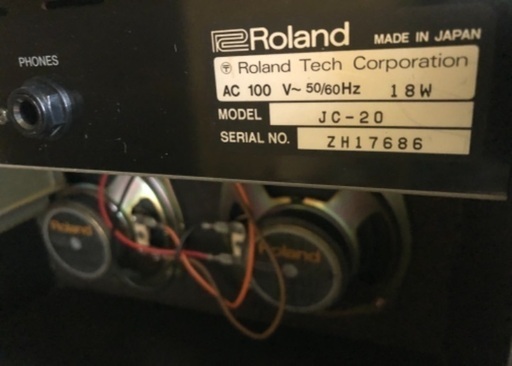 名器！ルーム用ジャズコ！Roland JC-20 メイドインジャパン