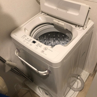 【無印良品　洗濯機】6キロ　7／6迄