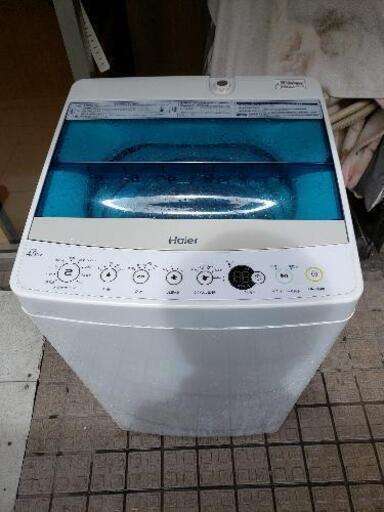 配達設置無料‼（引取は値引）Haier 2018年 4.5kg 洗濯機:0068