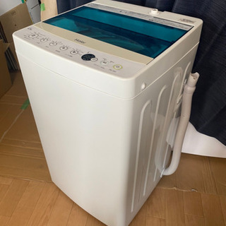 ☆中古 激安！！￥9,800！！Haier 4.5kg洗濯機 家電 2019年製 JW-C45D型