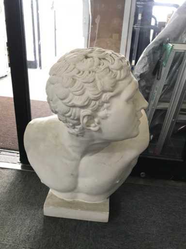 値下げ】 石膏像 ボルゲーゼの戦士帝胸像 デッサン www